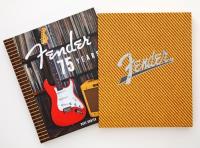 Fender 75 Years. Autor: Hunter Dave. SmakLiter.pl Okładka książki Fender 75 Years