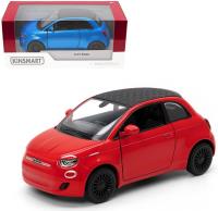 Fiat 500E 1:28 MIX. Wydawca: Kinsmart. SmakLiter.pl Opakowanie Fiat 500E 1:28 MIX
