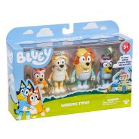 Figurka Bluey Wesele wujka BLU17590. Wydawca: TM Toys. SmakLiter.pl Opakowanie Figurka Bluey Wesele wujka BLU17590