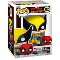 Opakowanie Figurka Deadpool  Wolverine with Babypool Funko Pop