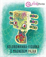 Opakowanie Figurka do kolorowania z magnesem Pająk