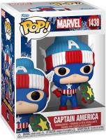 Opakowanie Figurka Marvel Holiday Captain America Funko Pop
