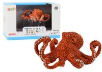 Opakowanie Figurka ośmiornica olbrzymia 10cm pomarańczowa