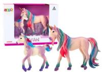 Opakowanie Figurki kolekcjonerskie jednorożec z młdym