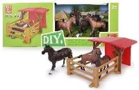 Figurki koników z zagrodą. Wydawca: Artyk. SmakLiter.pl Opakowanie Figurki koników z zagrodą