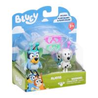 Figurki kosmici Bluey i Chloe BLU17617. Wydawca: TM Toys. SmakLiter.pl Opakowanie Figurki kosmici Bluey i Chloe BLU17617