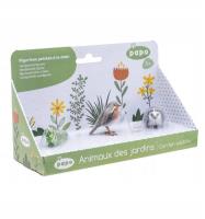 Figurki zwierząt i owadów - zestaw 3szt. Wydawca: PAPO. SmakLiter.pl Opakowanie Figurki zwierząt i owadów - zestaw 3szt