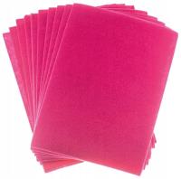Opakowanie Filc A4 różowy 2mm 10szt