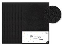 Opakowanie Filc dekoracyjny 8szt czarny