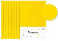 Opakowanie Filc dekoracyjny 8szt żółty