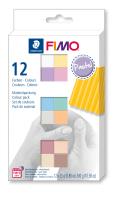 Opakowanie Fimo Soft 12x25g kolory Pastel
