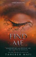Find Me. Autor: Tahereh Mafi. SmakLiter.pl Okładka książki Find Me
