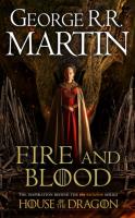 Fire and Blood. Autor: George R.R. Martin. SmakLiter.pl Okładka książki Fire and Blood