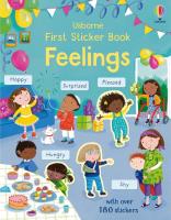 Okładka książki First Sticker Book Feelings