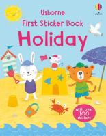 First Sticker Book Holiday. Autor: Beecham Alice. SmakLiter.pl Okładka książki First Sticker Book Holiday