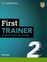 Okładka książki First Trainer 2 Six Practice T