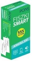 Okładka książki Fiszki Smart 555 słów. Angielski w.2023