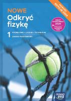 Fizyka LO 1 Nowe Odkryć fizykę podr ZP. Autor: Braun Marcin, Śliwa Weronika. SmakLiter.pl Okładka książki Fizyka LO 1 Nowe Odkryć fizykę podr ZP