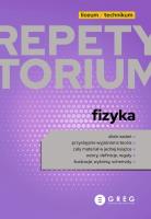 Fizyka. Repetytorium liceum/technikum 2023. Autor: Opracowanie zbiorowe. SmakLiter.pl Okładka książki Fizyka. Repetytorium liceum/technikum 2023