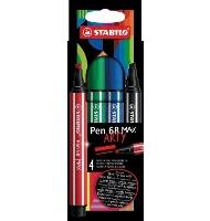Opakowanie Flamaster Pen 68 Max Arty 4szt