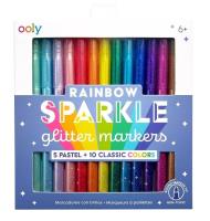 Opakowanie Flamastry brokatowe Rainbow Sparkle 15szt
