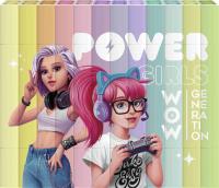 Flamastry dwustronne 12 kolorów WOW00060. Wydawca: Kids Euroswan. SmakLiter.pl Opakowanie Flamastry dwustronne 12 kolorów WOW00060