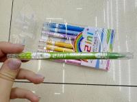 Opakowanie Flamastry dwustronne 8 kolorów