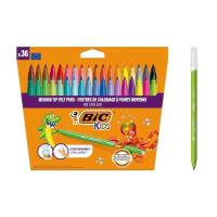 Flamastry Kids Couleur 36szt BIC. Wydawca: Bic. SmakLiter.pl Opakowanie Flamastry Kids Couleur 36szt BIC
