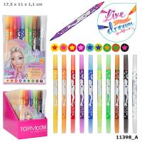 Opakowanie Flamastry magiczne dwustronne TOP Model 11398A 10 kolorów