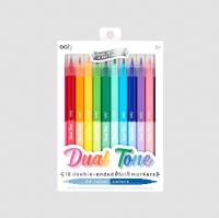 Opakowanie Flamastry pędzelkowe Dual Tone 24 kolory