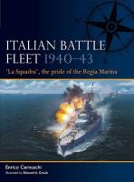 Fleet 6 Italian Battle Fleet 1940-43. Autor: Cernuschi Enrico. SmakLiter.pl Okładka książki Fleet 6 Italian Battle Fleet 1940-43