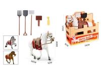 Opakowanie Flokowany konik + akcesoria