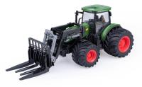 Flota miejska - Traktor RC + widły paletowe. Wydawca: Dumel. SmakLiter.pl Opakowanie Flota miejska - Traktor RC + widły paletowe