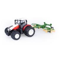 Flota miejska - Traktor RC + zgrabiarka. Wydawca: Dumel. SmakLiter.pl Opakowanie Flota miejska - Traktor RC + zgrabiarka