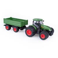 Flota miejska - Traktor RC zielony + przyczepa. Wydawca: Dumel. SmakLiter.pl Opakowanie Flota miejska - Traktor RC zielony + przyczepa