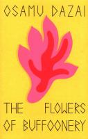Flowers of Buffoonery. Autor: Osamu Dazai. SmakLiter.pl Okładka książki Flowers of Buffoonery