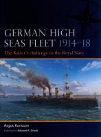 FLT:German High Seas Fleet 191. Autor: Angus Konstam. SmakLiter.pl Okładka książki FLT:German High Seas Fleet 191