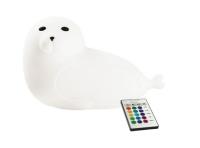 Opakowanie Foka lampka silikonowa z pilotem biała