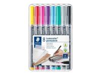Opakowanie Foliopis Lumocolor M wodoodporny 8 kolorów