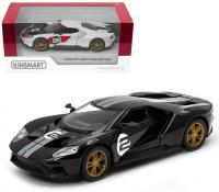 Ford GT Heritage edition 1:38. Wydawca: Kinsmart. SmakLiter.pl Opakowanie Ford GT Heritage edition 1:38