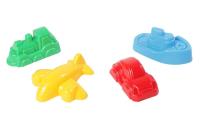 Foremki do piasku pojazdy MIX. Wydawca: Technok. SmakLiter.pl Opakowanie Foremki do piasku pojazdy MIX