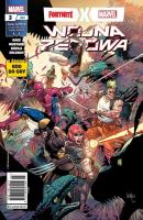 Fortnite x Marvel. Wojna zerowa. 3/2022. Autor: Christos Gage, Donald Mustard. SmakLiter.pl Okładka książki Fortnite x Marvel. Wojna zerowa. 3/2022