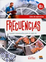 Frecuencias B2 ćwiczenia. Autor: Esteban Bayón, Carmen Cabeza. SmakLiter.pl Okładka książki Frecuencias B2 ćwiczenia