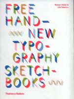 Okładka książki Free Hand New Typography Sketchbooks