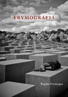 Frymografia. Autor: Bogdan Frymorgen. SmakLiter.pl Okładka książki Frymografia