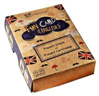 Fun Card English Present Simple Present Continuous. Autor: Dwornik Paweł. SmakLiter.pl Okładka książki Fun Card English Present Simple Present Continuous