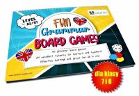 Fun Grammar Board Games Level A2/B1 CREATIVO. Autor: Dwornik Paweł. SmakLiter.pl Okładka książki Fun Grammar Board Games Level A2/B1 CREATIVO