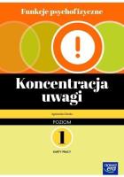 Funkcje psychofizyczne. Koncentracja uwagi KP 1. Autor: Górska Agnieszka. SmakLiter.pl Okładka książki Funkcje psychofizyczne. Koncentracja uwagi KP 1