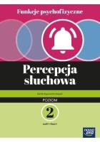 Funkcje psychofizyczne. Percepcja słuchowa KP p.2. Autor: Kamila Kuprowska-Stępień, Gajda Robert. SmakLiter.pl Okładka książki Funkcje psychofizyczne. Percepcja słuchowa KP p.2