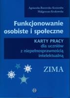Funkcjonowanie osobiste i społeczne Zima. Autor: Agnieszka Borowska-Kociemba, Małgorzata Krukowska. SmakLiter.pl Okładka książki Funkcjonowanie osobiste i społeczne Zima